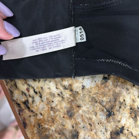 Cacique Black Underwire Plunging Neckline Padded Bra Size 44DD - Picture 5 of 6